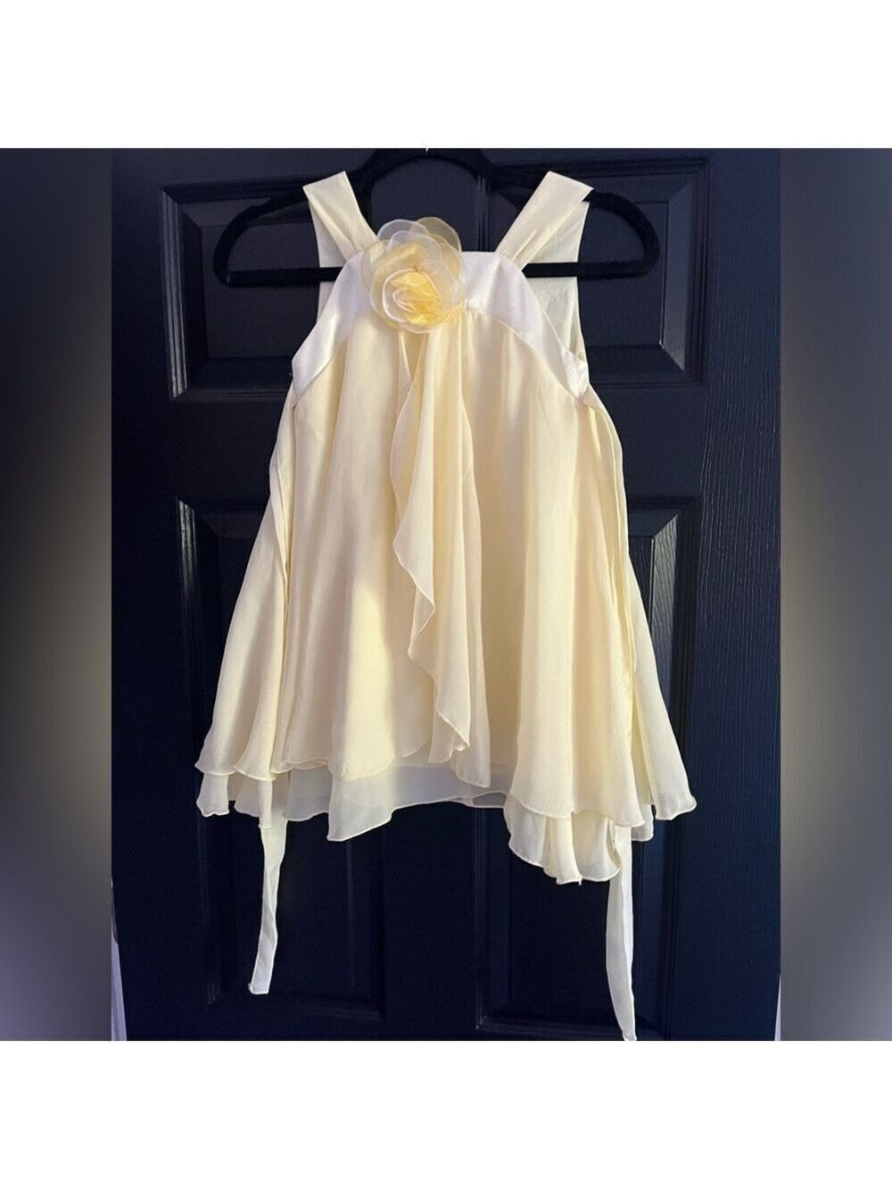 Girl chiffon party dress, size 6